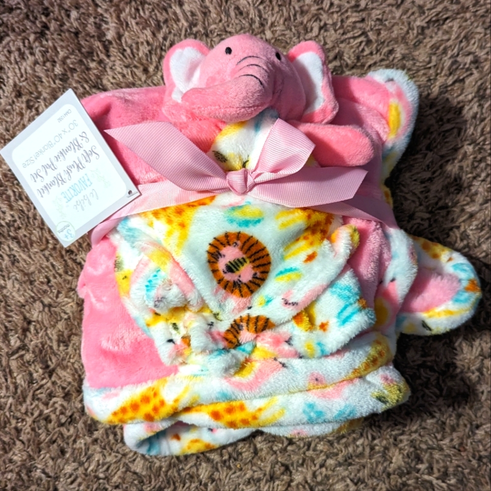 Plush Blanket and Blankie Pal